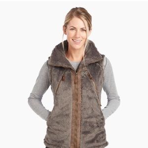 Women’s REI fur vest